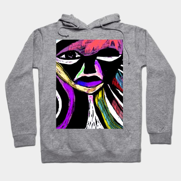 powerful girl Hoodie by Hendy22